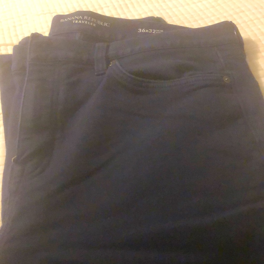 Banana Republic traveler pants 36W X 32L